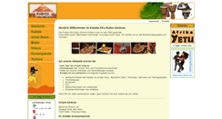Desktop Screenshot of kubata.afrika-yetu.de